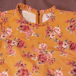 Dress-sleevesless --floral